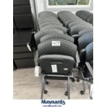 (11) folding office chairs