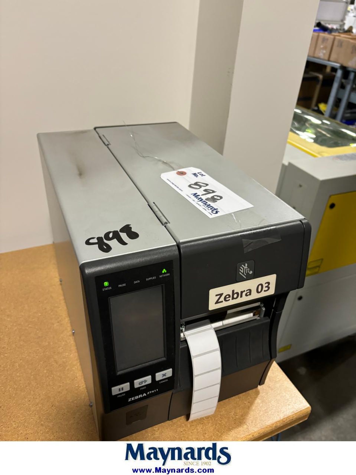 Zebra ZT411 label printer