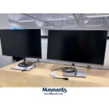 HP (2) 27" monitors