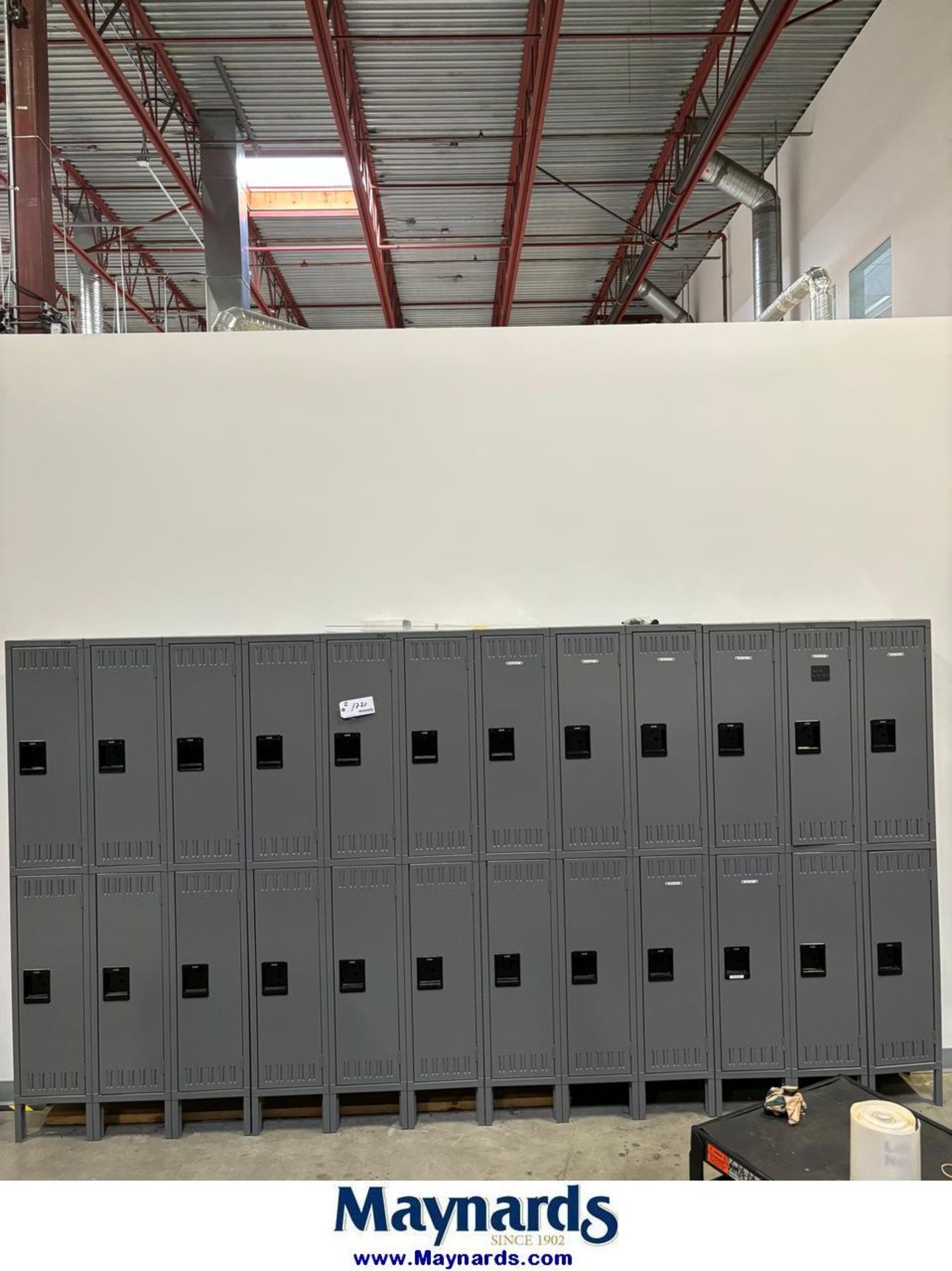 Sections of 2 tier storage lockers - Image 2 of 2