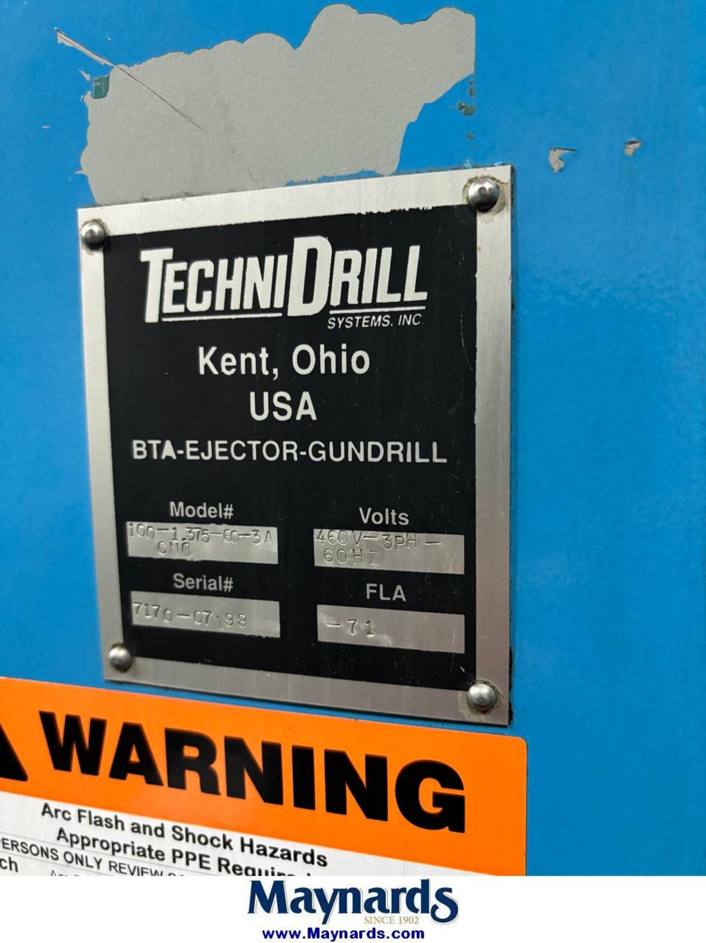 1996 Technidrill 70D Gun Drill - Image 12 of 16