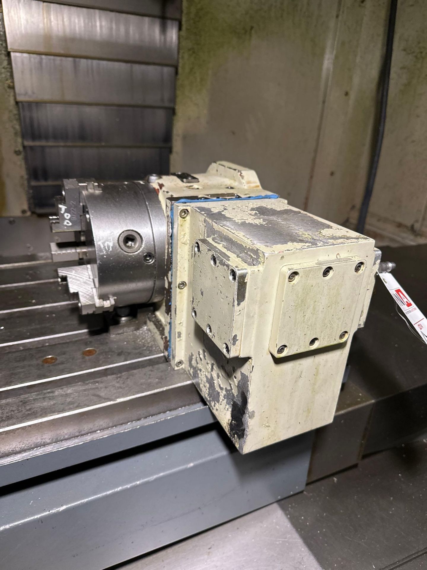 4-Axis Rotary Table w/ 6” 3-Jaw Chuck and Tailstock - Image 3 of 6