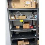 (5) Assorted Shelves: (4) 46″ x 68” x 23” & (1) 75” x 71” x 22” & Chairs *SHELVES & CHAIRS ONLY*