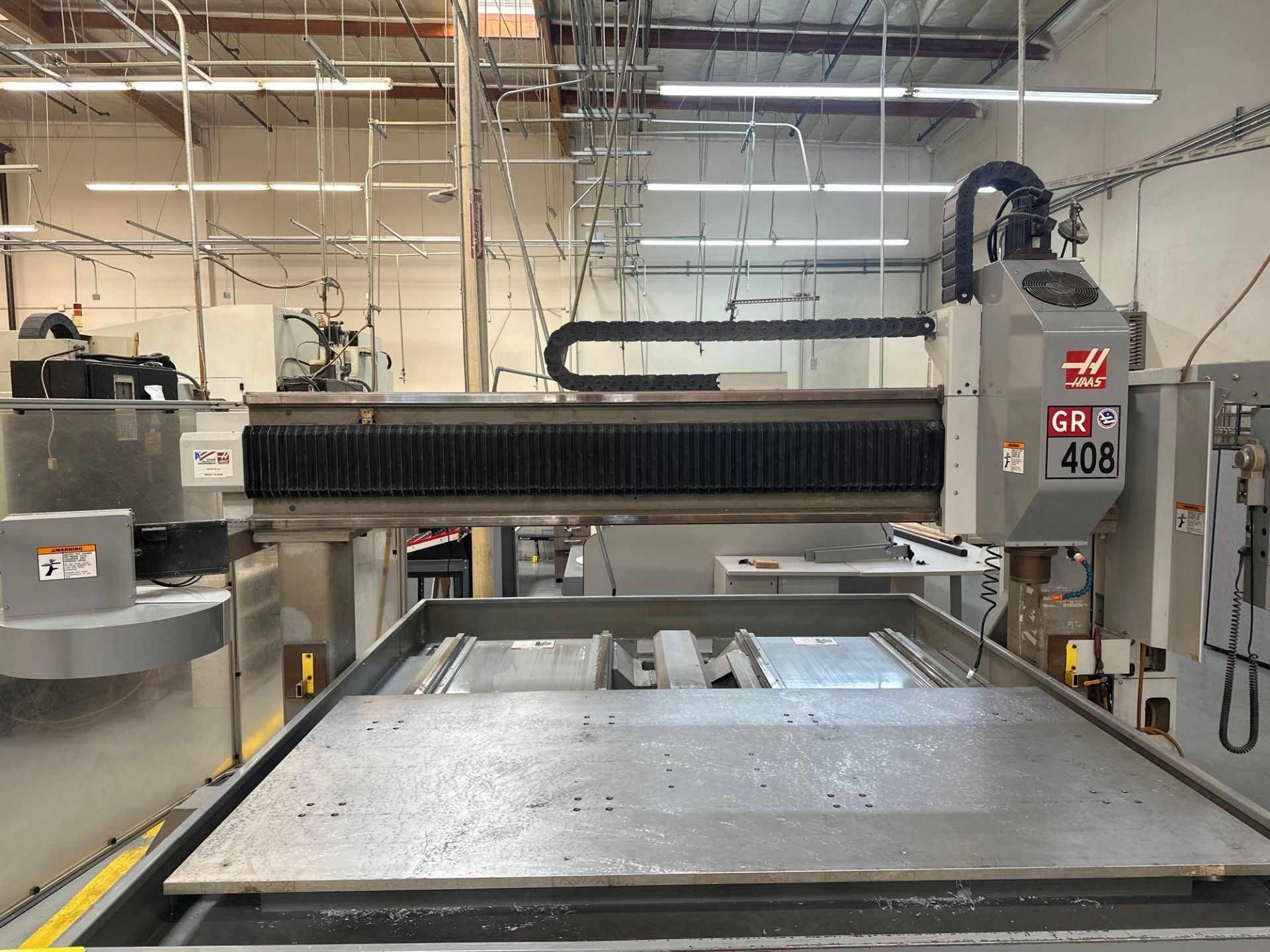 Haas GR408 CNC Router, 20ATC, 8000 rpm, 8 'x 4' Table, s/n 1051292, 2006 - Image 4 of 10