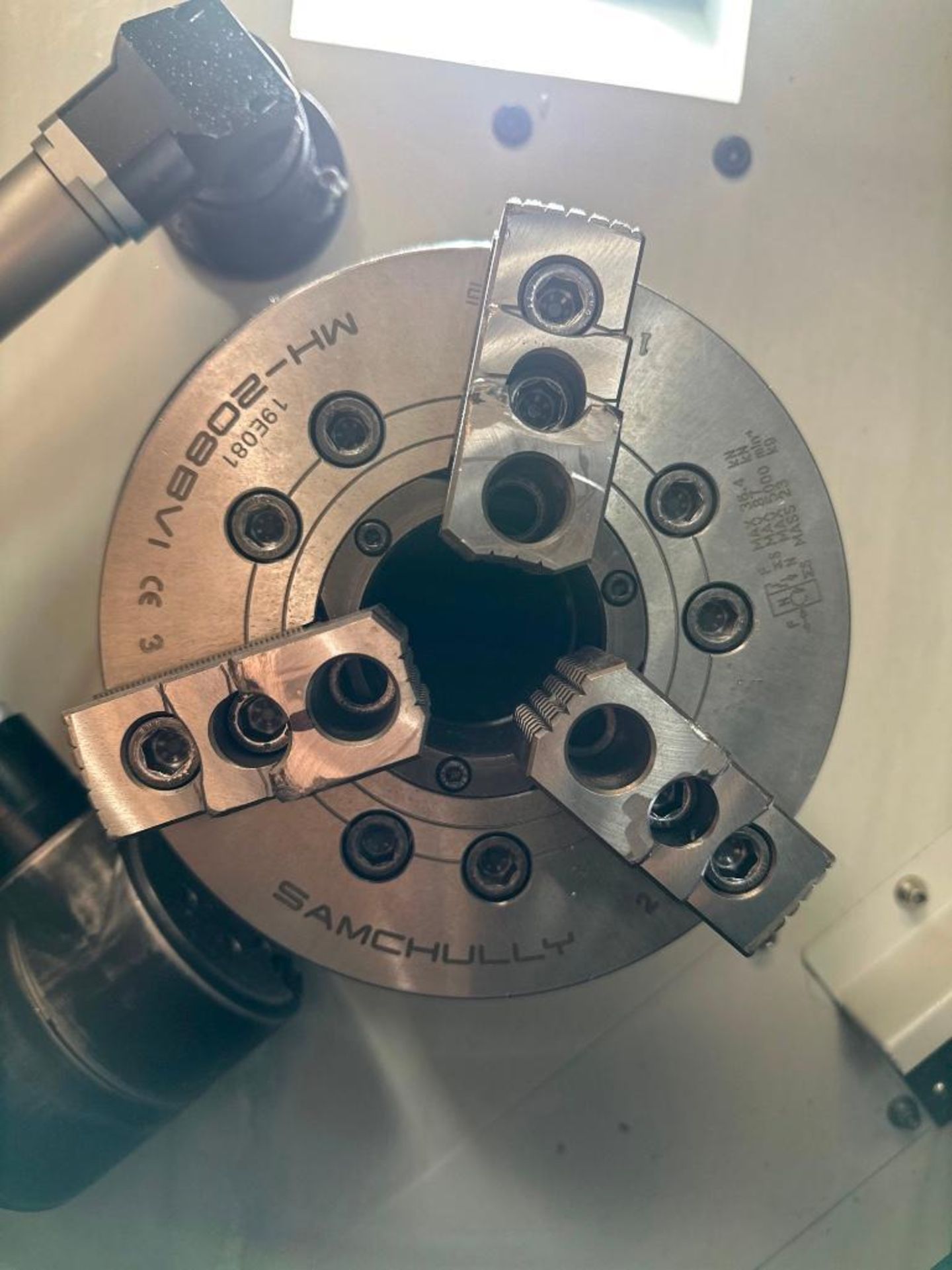 SMEC SL2000 CNC Lathe, 8" Chuck, Fanuc 0i TF Control, 12- Station Turret, s/n 19A3N0250, 2019 - Image 8 of 13