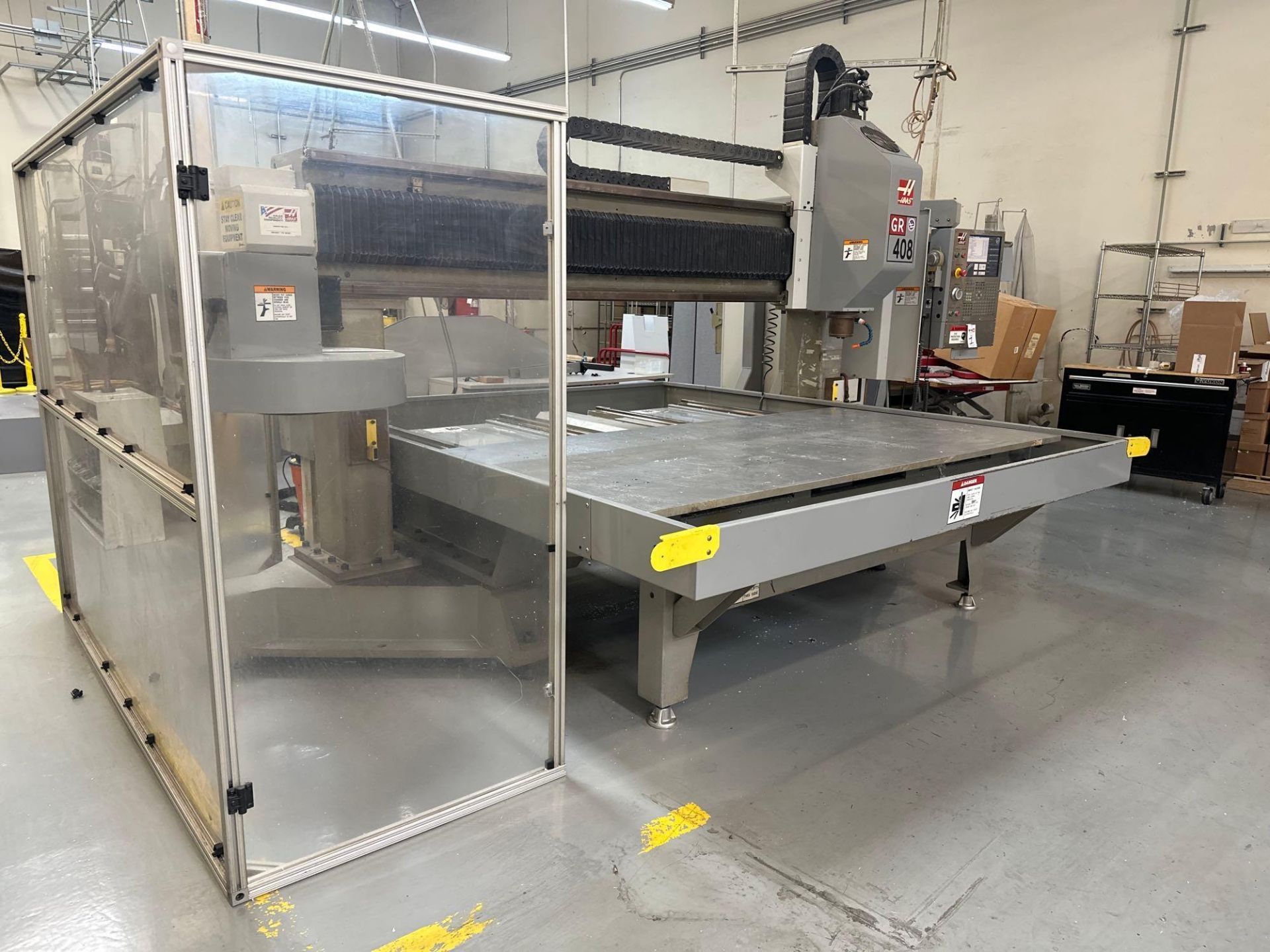 Haas GR408 CNC Router, 20ATC, 8000 rpm, 8 'x 4' Table, s/n 1051292, 2006 - Image 2 of 10