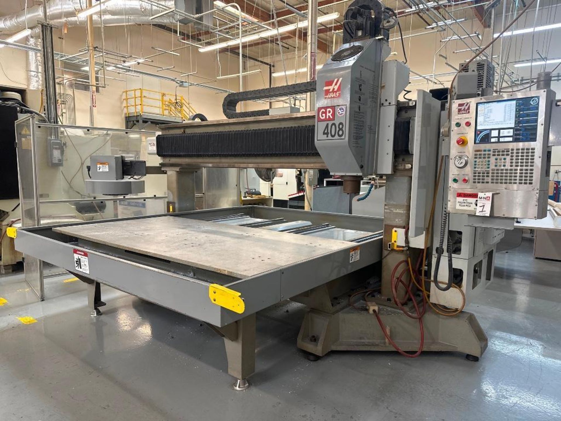 Haas GR408 CNC Router, 20ATC, 8000 rpm, 8 'x 4' Table, s/n 1051292, 2006 - Image 10 of 10