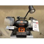 WEN BG4280 Bench Grinder, 2000-3000rpm, 5/8” Arbor Size, s/n 12223102529