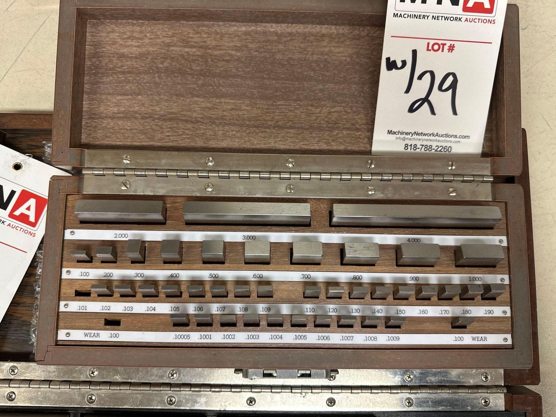 (3) Assorted Gauge Block Set - Image 3 of 6