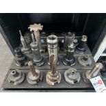 (16) CT-50 Tool Holders w/ Assorted Tool Holders