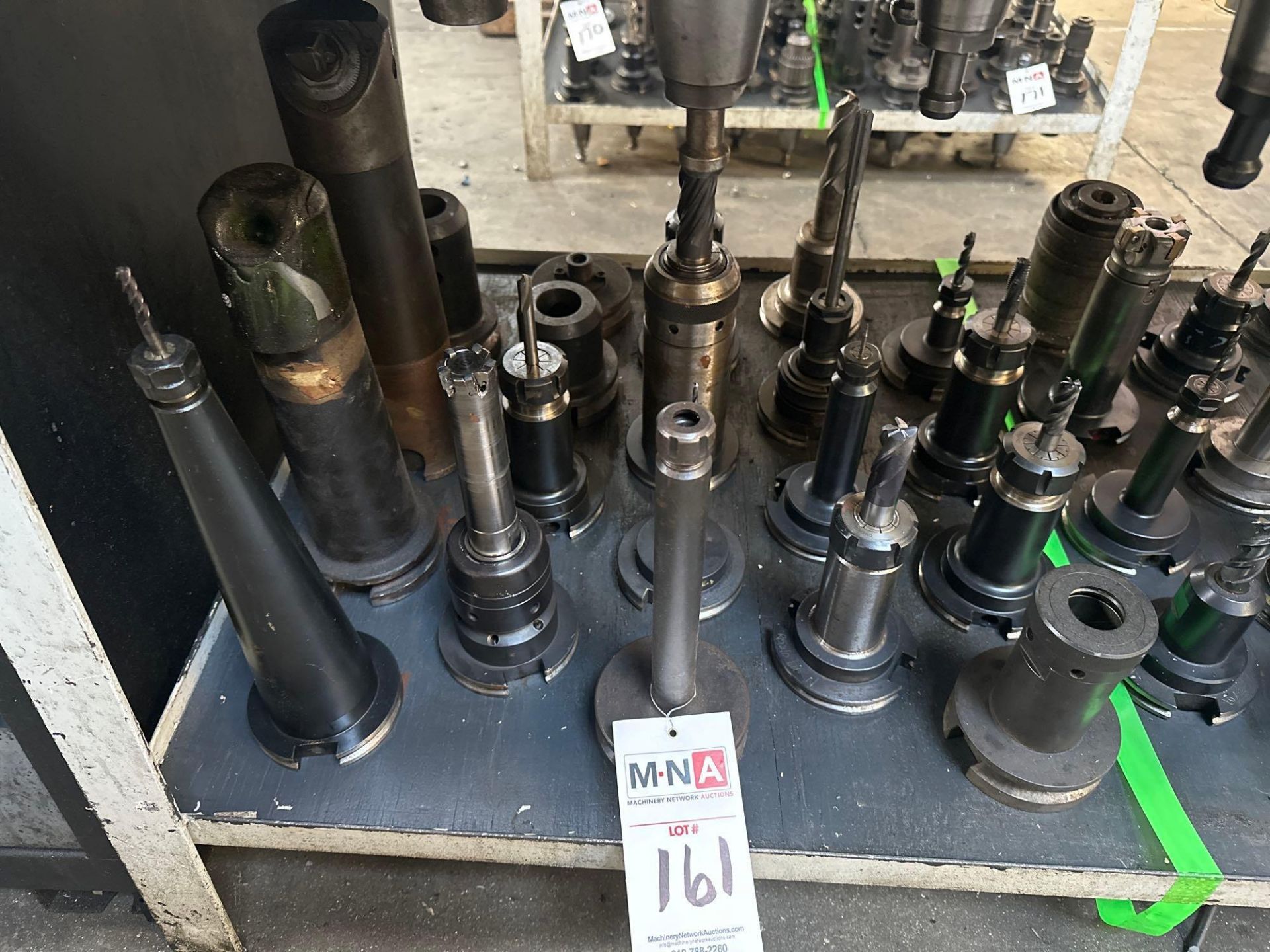 (25) CT-50 Tool Holders w/ Assorted Tooling