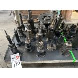 (25) CT-50 Tool Holders w/ Assorted Tooling