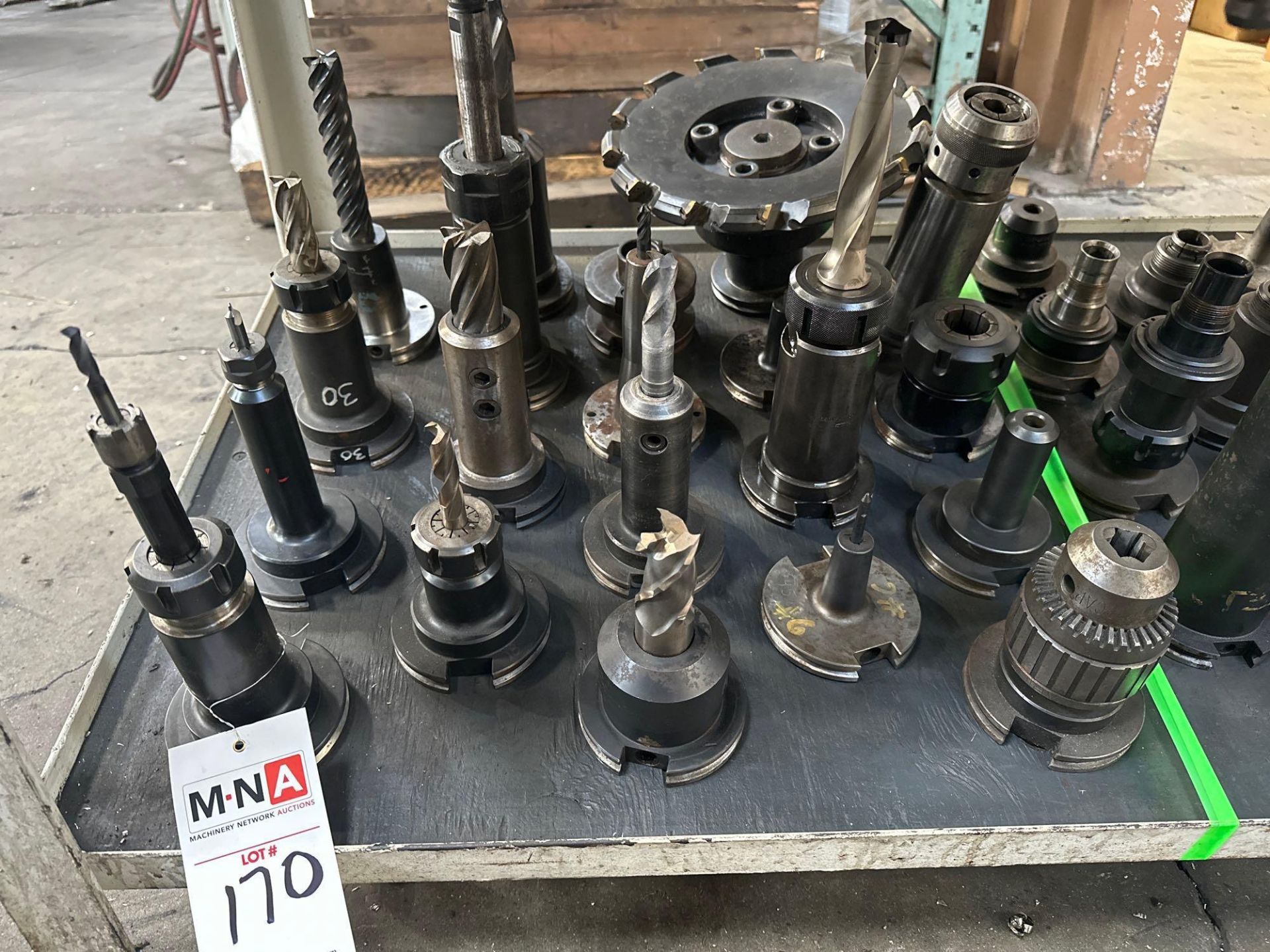 (25) CT-50 Tool Holders w/ Assorted Tooling