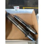 (2) CT-50 Tool Holders w/ Assorted Tooling