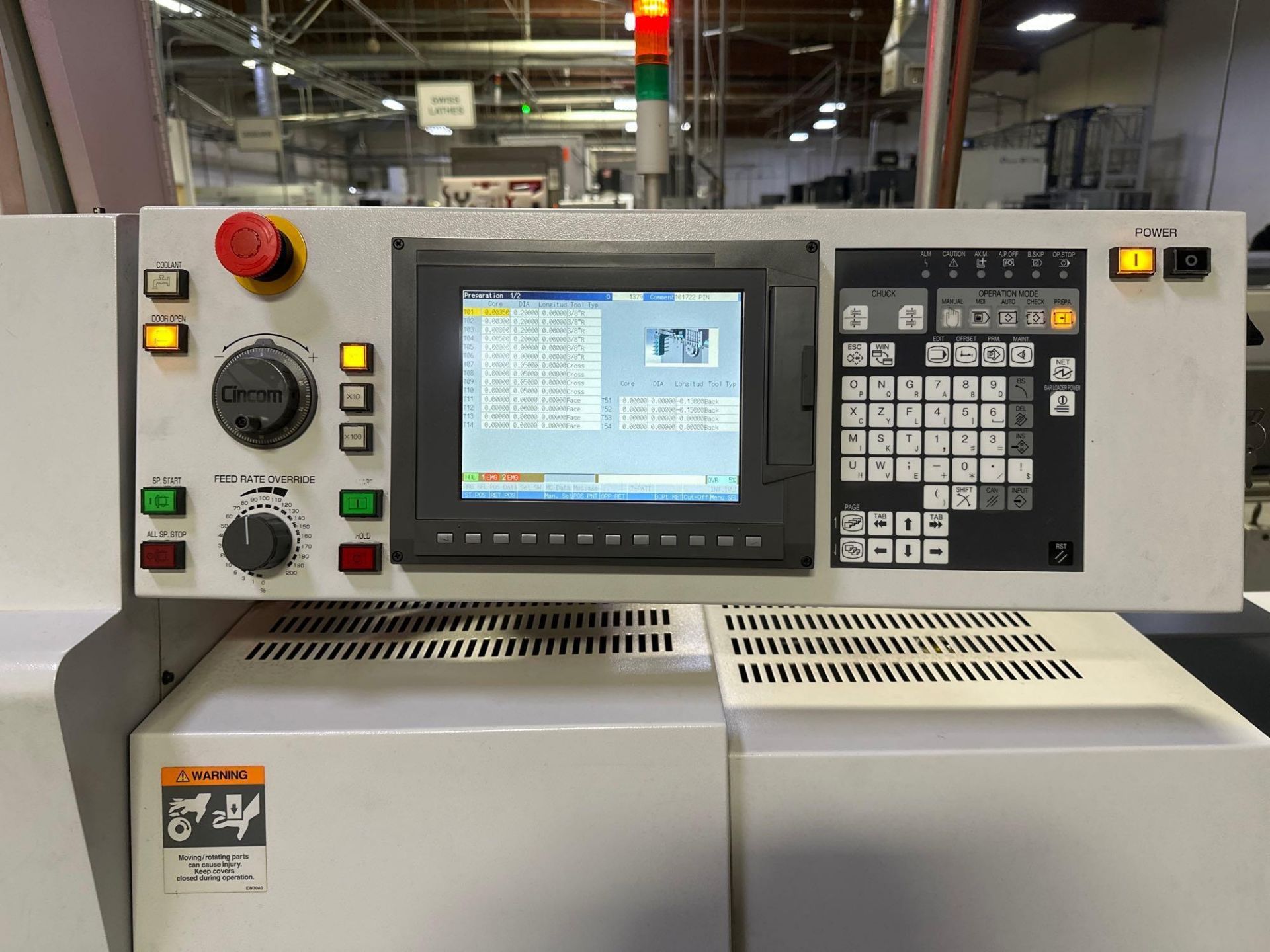 Citizen L12-1M7 6-Axis Swiss CNC Lathe, 18 Station Tool Holders *Delayed for sale in July* - Image 11 of 14