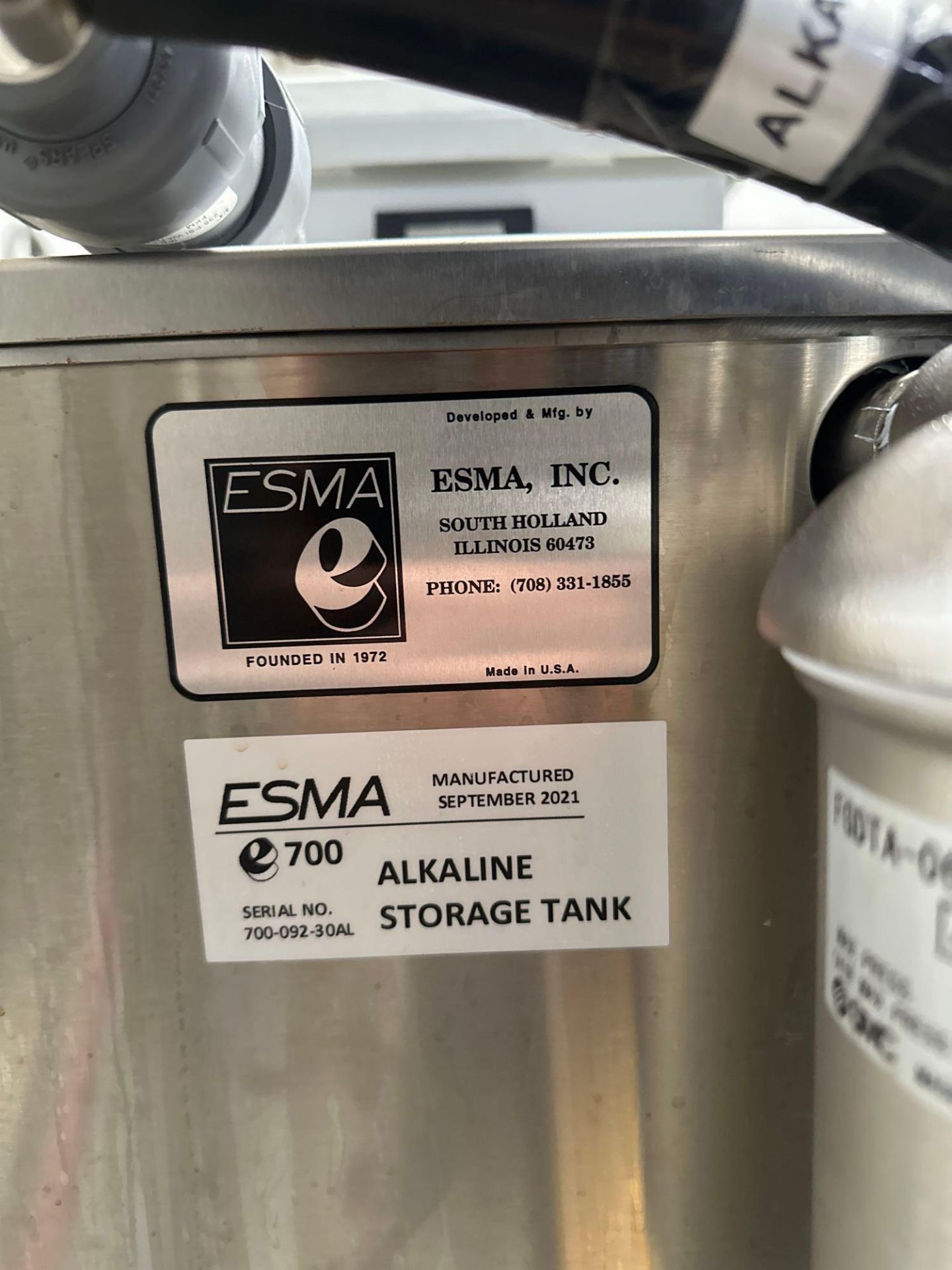 Esma E700 Ultra Sonic Washer, s/n 700-092-P1 *Delayed for sale in July* - Image 11 of 16