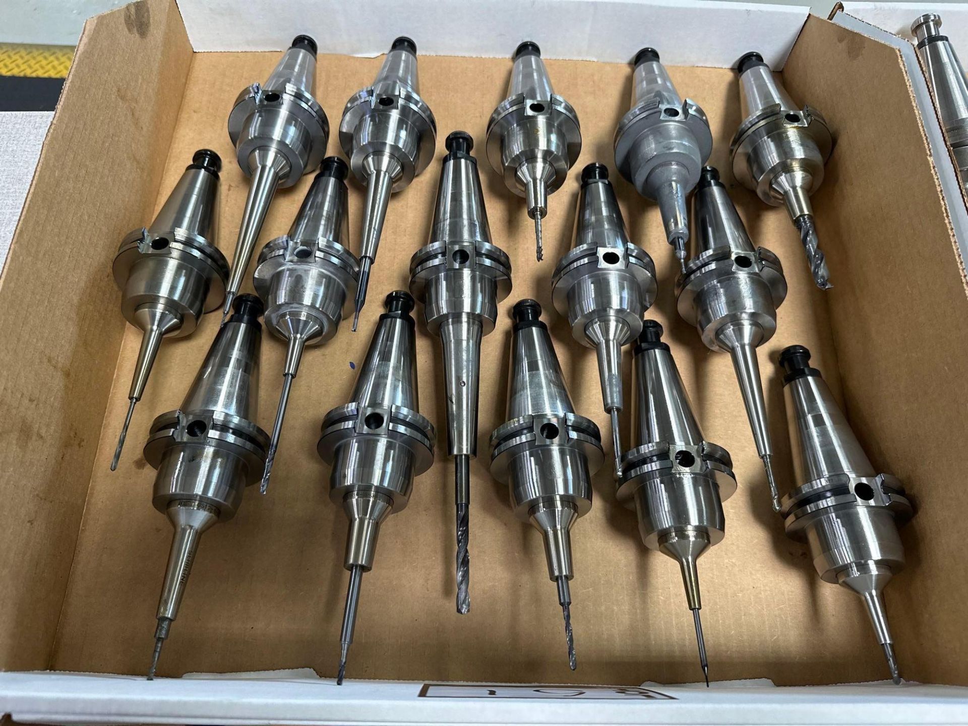 (15) MST CT-40 Shrink Fit Tool Holders w/ Assorted Tooling for Makino A61NX - Image 7 of 7