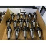 (15) Kennametal CT-40 Tool Holders w/ Assorted Tooling