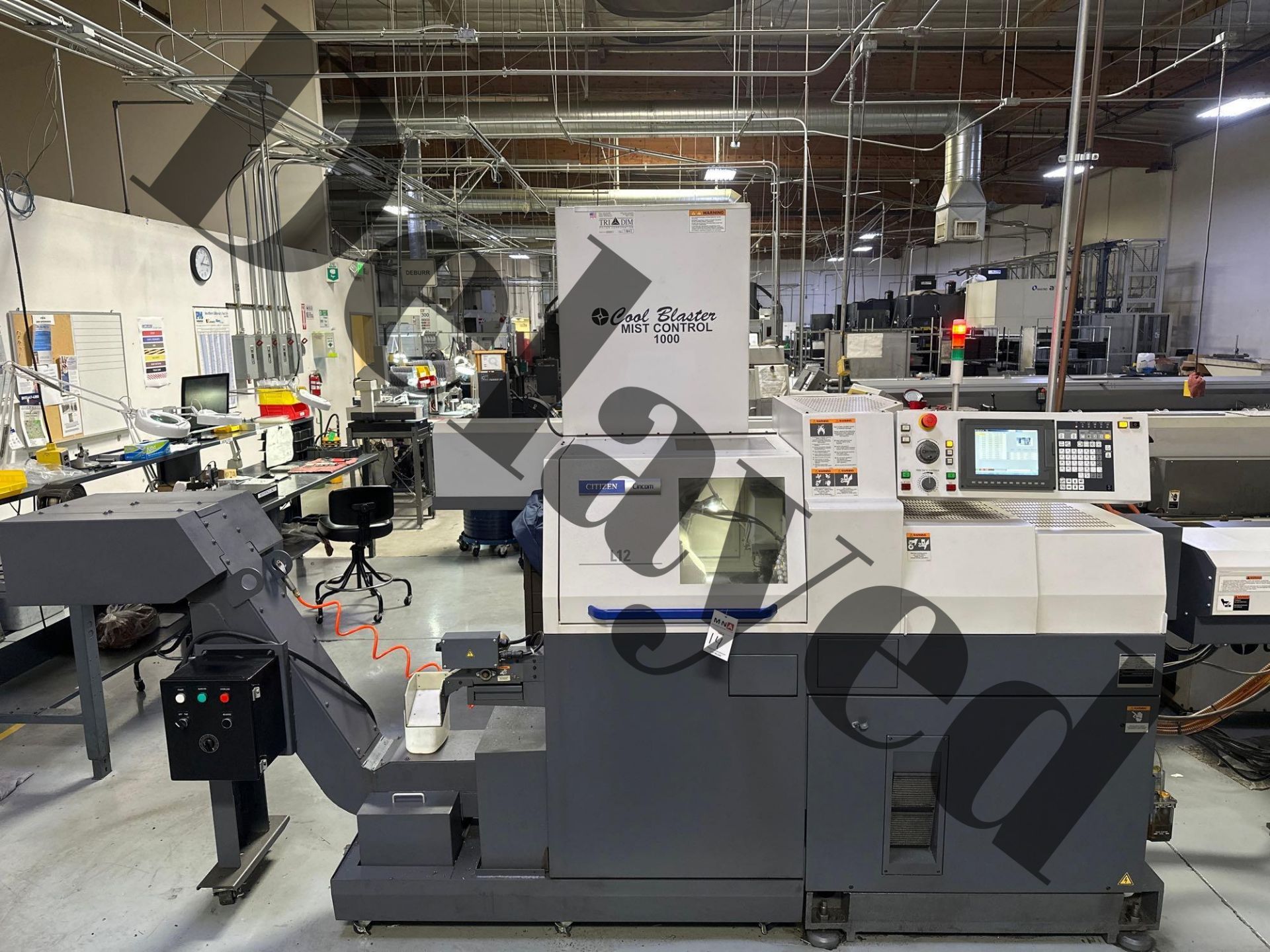 Citizen L12-1M7 6-Axis Swiss CNC Lathe, 18 Station Tool Holders *Delayed for sale in July*