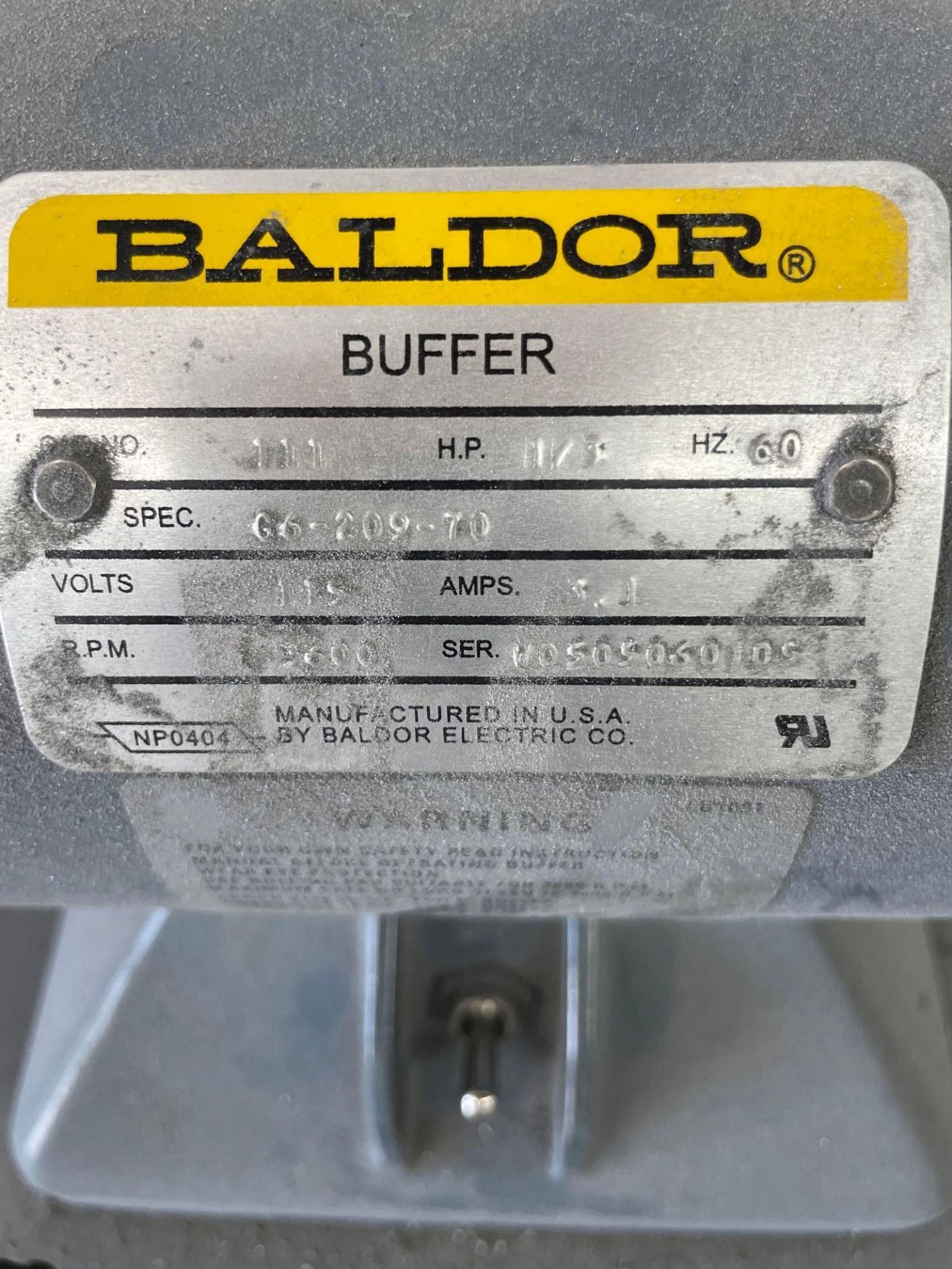 Baldor Double End Grinder - Image 4 of 4