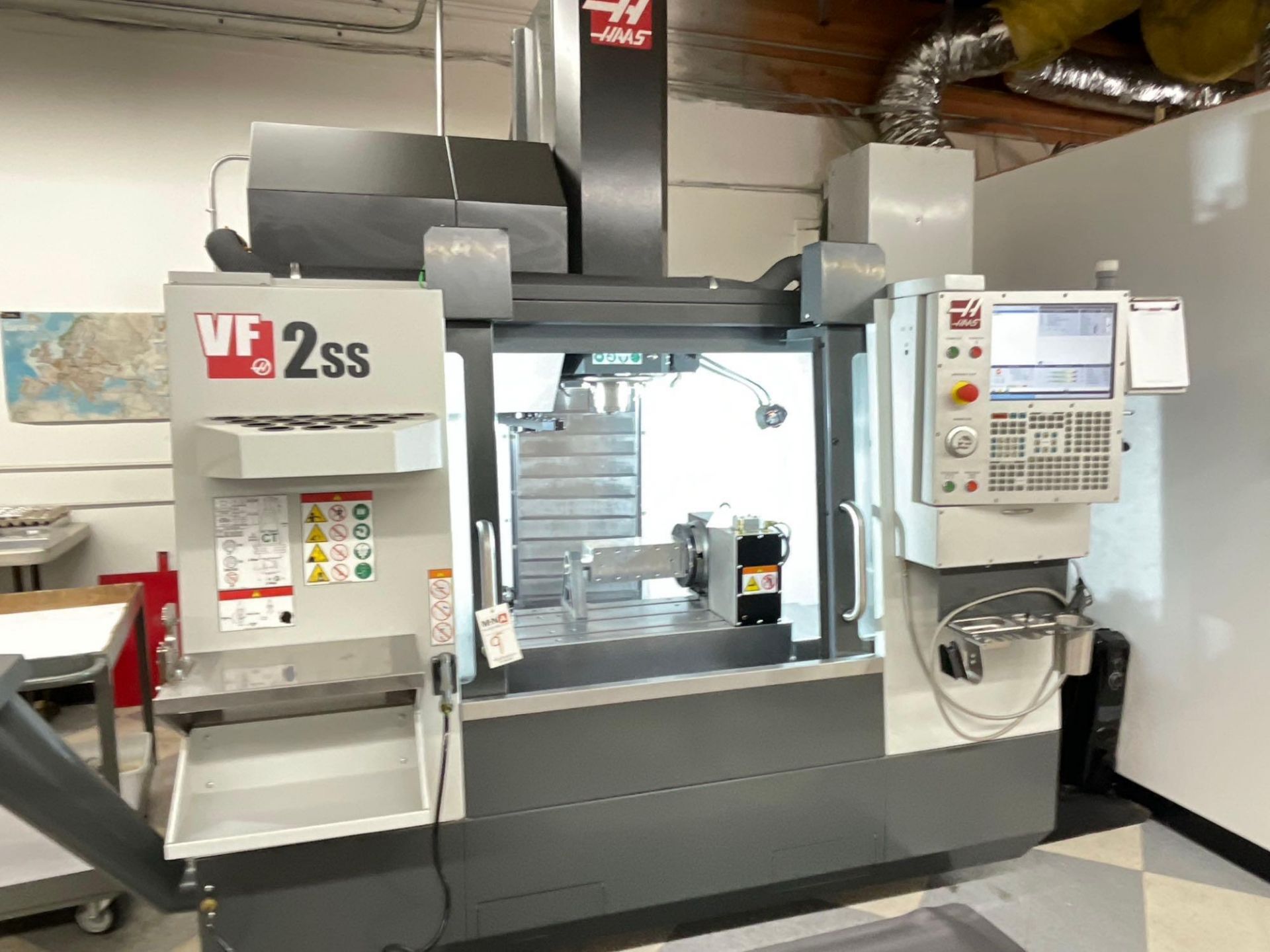 Haas VF-2SS 4-Axis, Mist Collector, 30+1 Cat-40, WIPS, New 2019 - Image 2 of 5