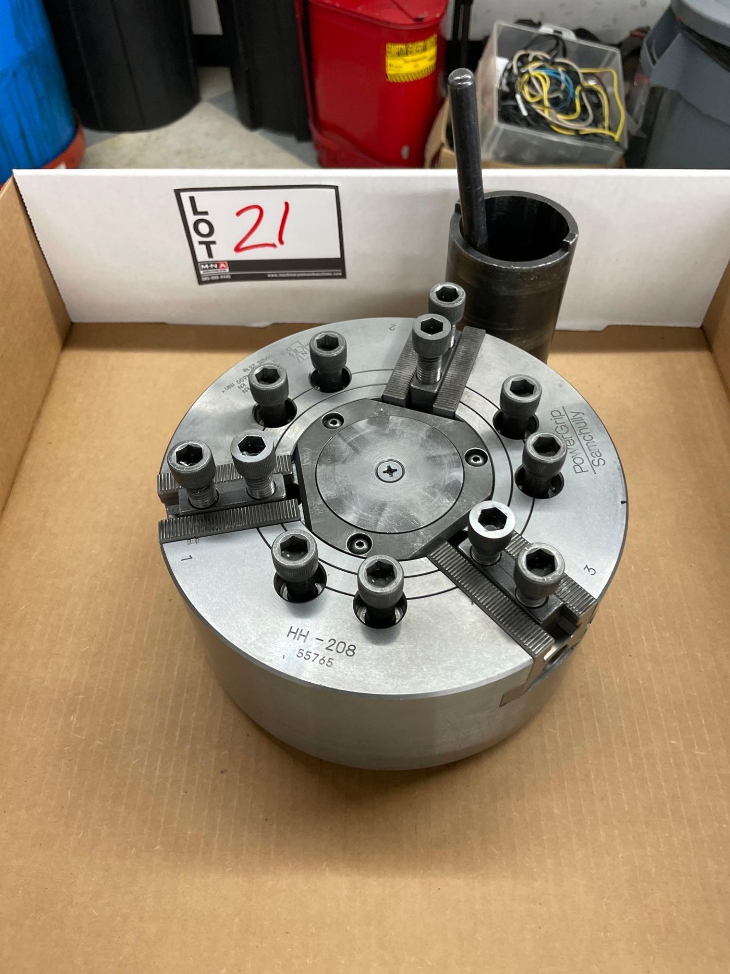 8" Kitagawa HH-208 3 Jaw Chuck