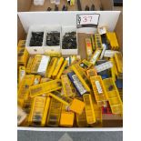 Lot of Assorted Carbide Inserts