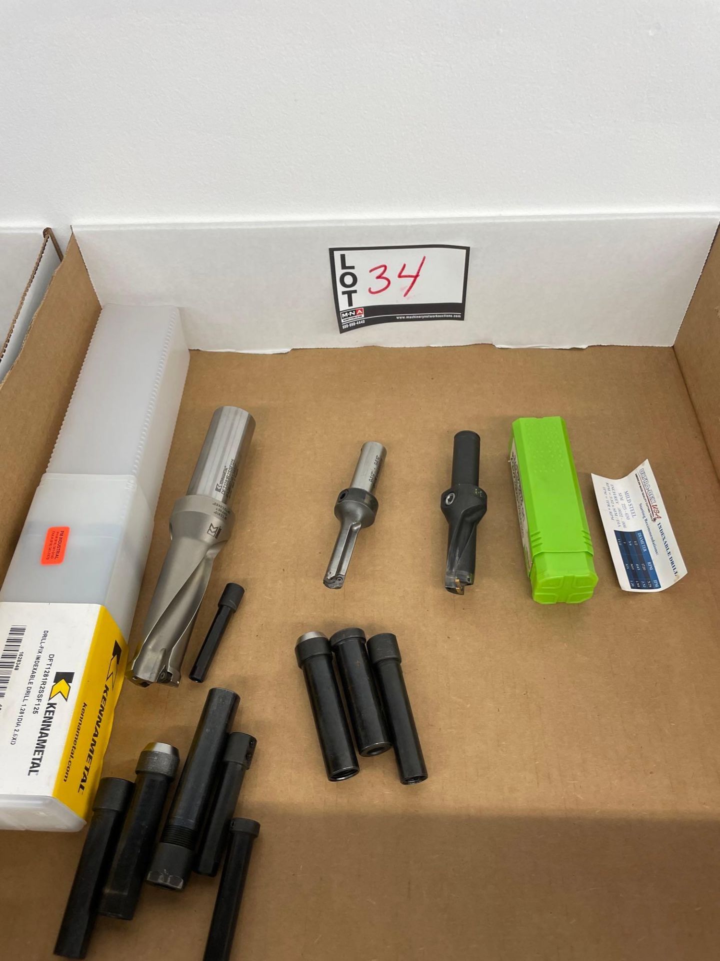 Lot of Assorted Indexable Drills