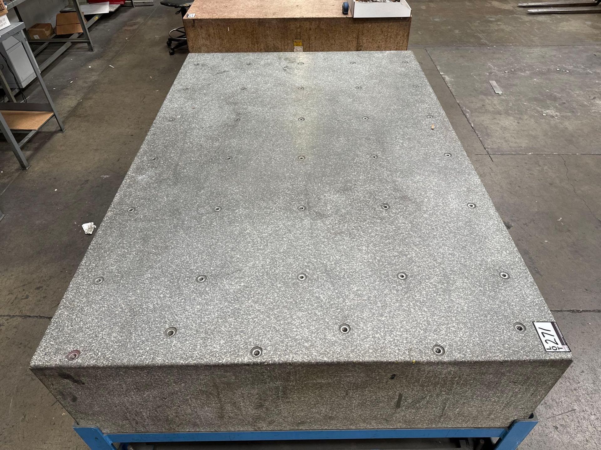 18” x 59” x 90” Granite Surface Plate w/ Steel Stand - Image 5 of 6