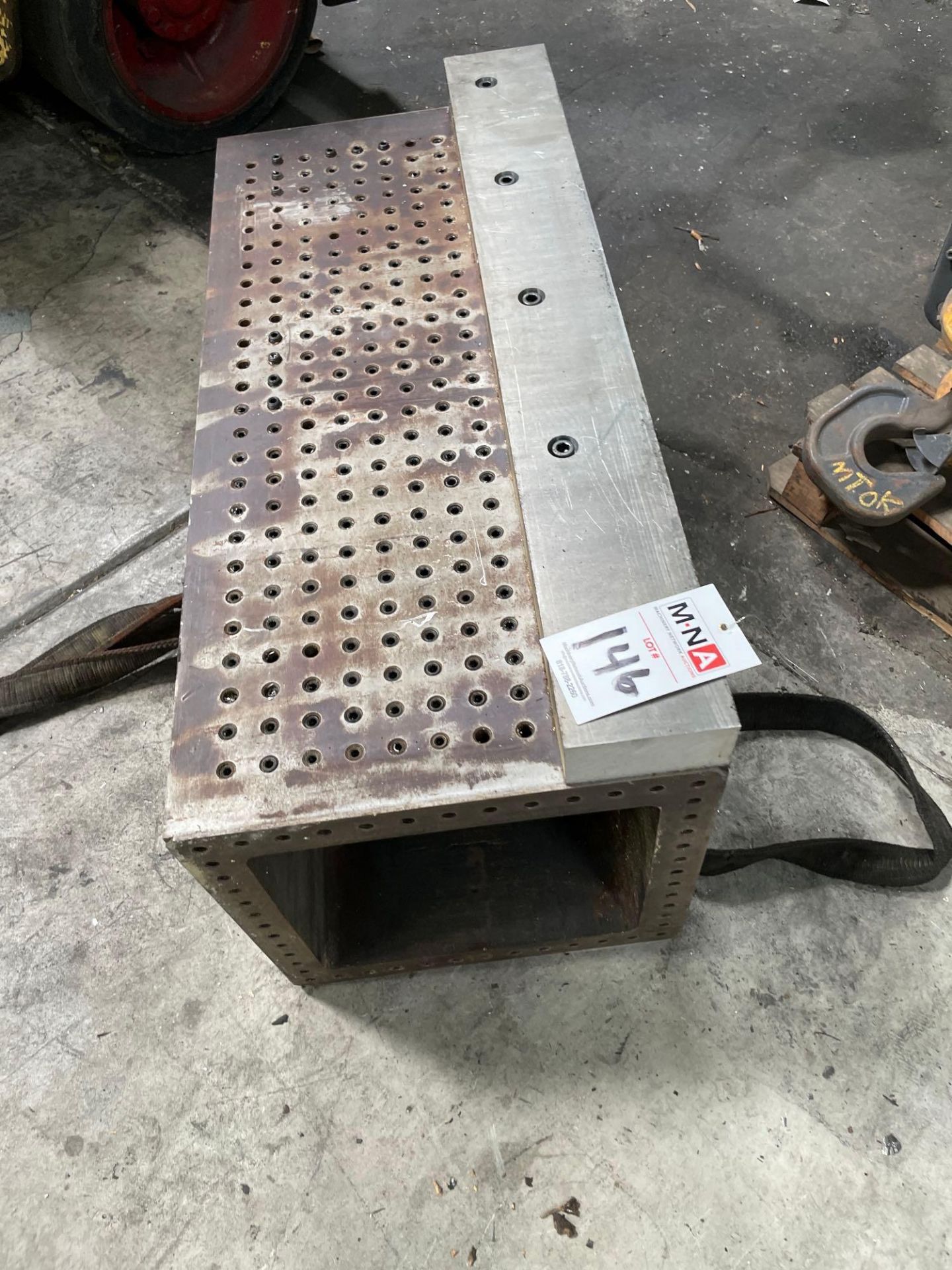16” x 16” x 36” Angle Plate *Off-Site*