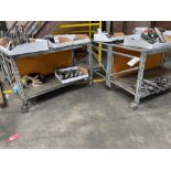 (2) Rolling Carts *Off-Site*