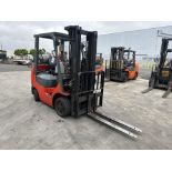 5,000lbs Toyota 7FGCU25 Forklift, LPG, s/n 97265