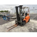 4000 lbs Toyota 7FGCU20 Forklift, LPG, s/n 67899