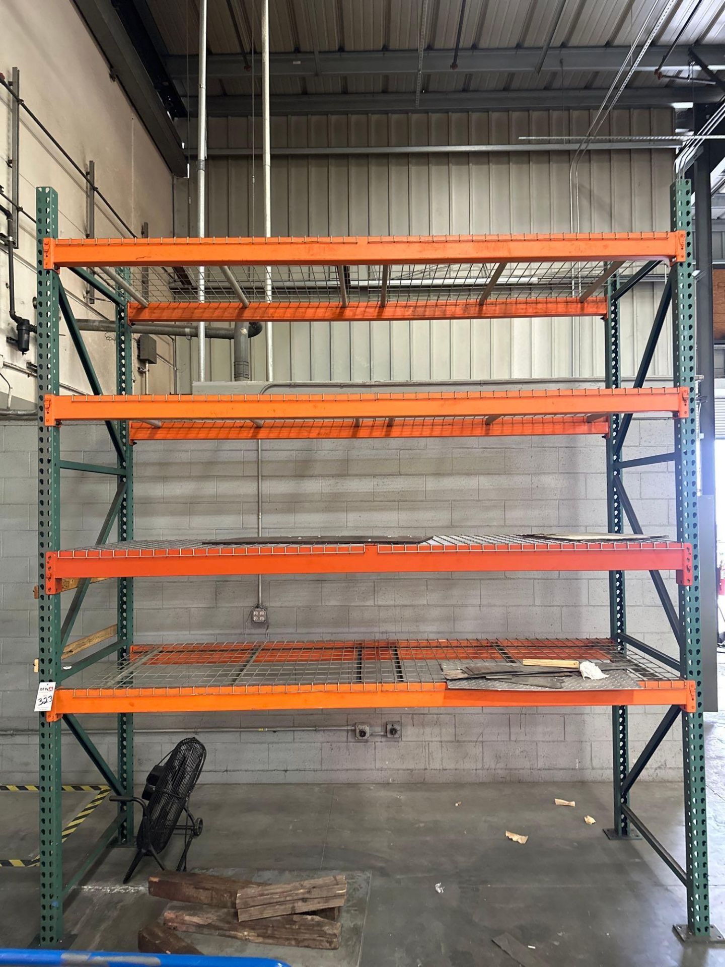 (4) Sections of 43”L x 10’W 12’H Pallet Racking - Image 3 of 3