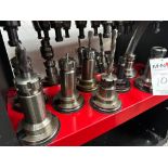 (14) CT-50 Tool Holders w/ Assorted Tooling