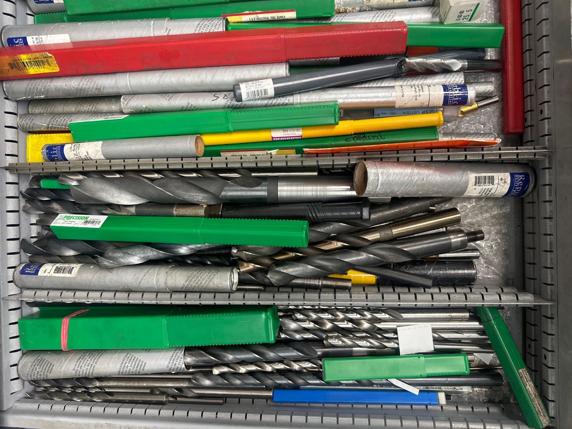 Drawer with Assorted Drills - Image 2 of 3
