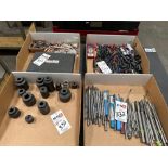 Assorted Reamers, Sockets, Lang Ring Pliers