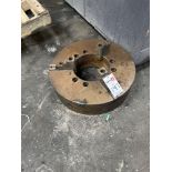 24.5” 3-Jaw Manual Chuck, 10.5” Hole *Off-Site*