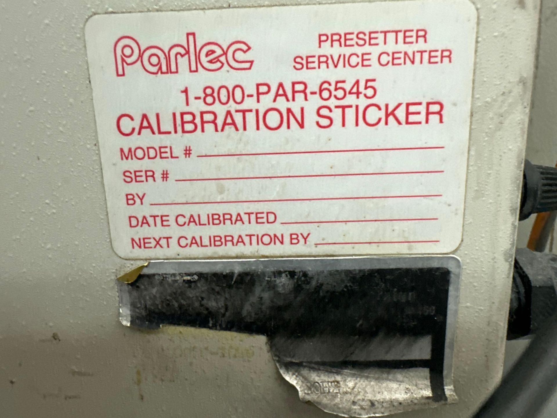 Parlec Series 2000 Parserrer TMM Tool Presetter *PARTS ONLY* - Image 5 of 5
