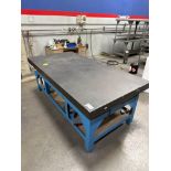 11” x 48” x 96” Granite Surface Plate w/ Steel Stand