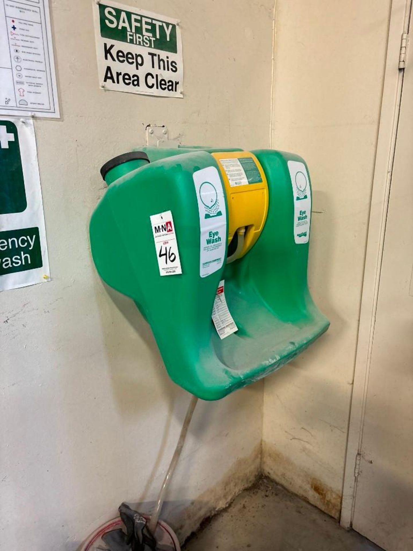 Miscellaneous Shop Equipment: Eye Wash Station, Shop Vac, Step Ladder, Mop Bucket, etc. - Image 2 of 2