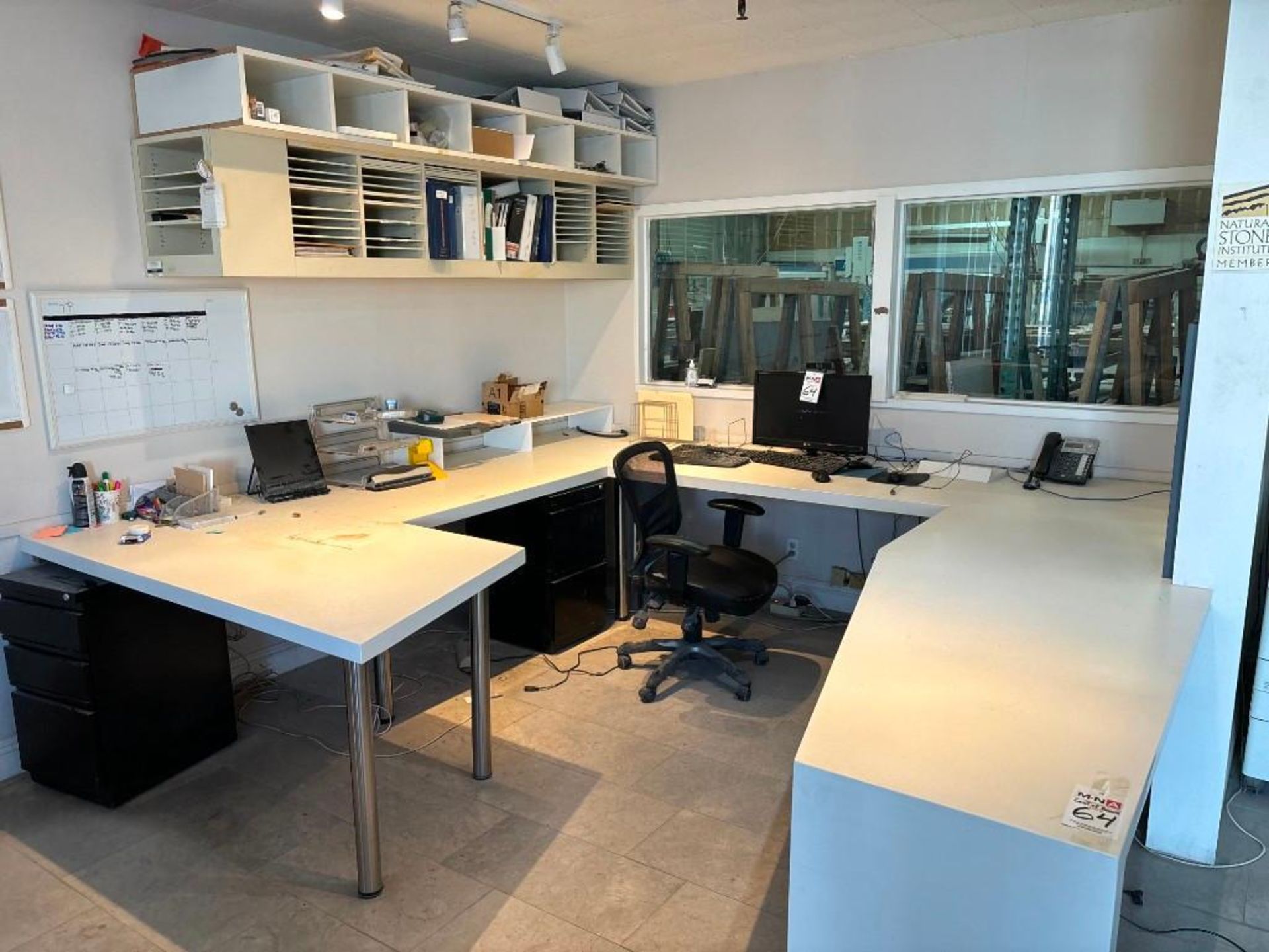 Room Content: Desks, Chairs, Monitors