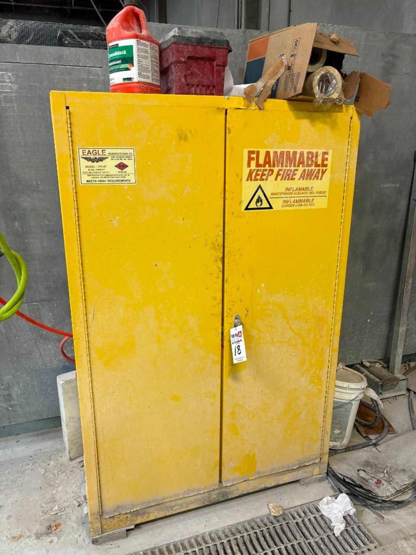 (2) Flammable Liquid Storage Cabinets *Cabinets Only*