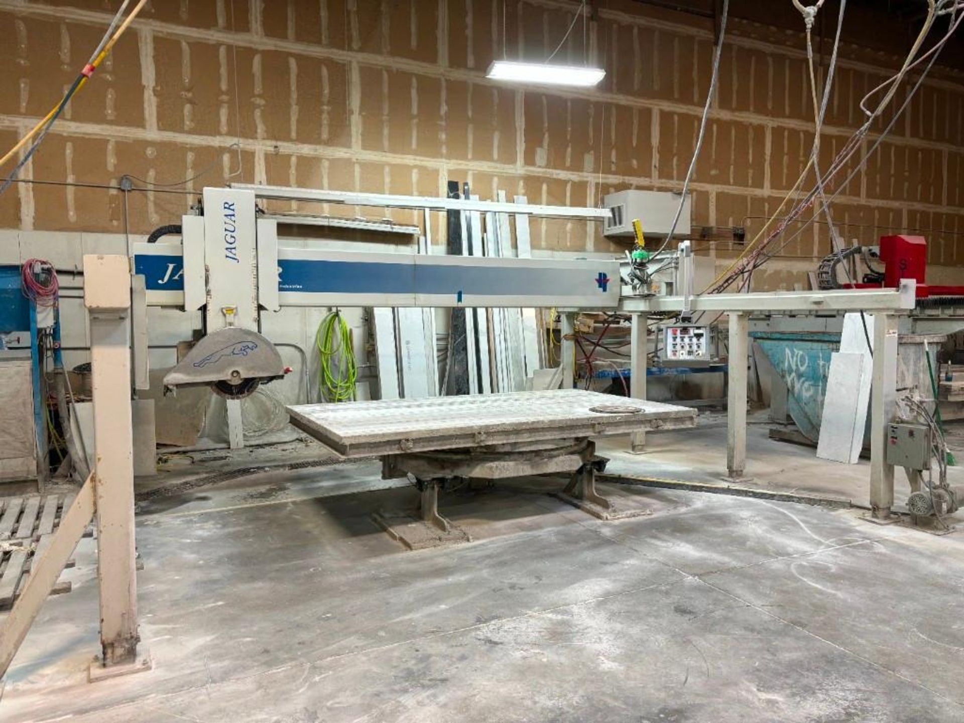 Park Industries Jaguar C-2000 Bridge Saw, 36" Max Blade Cap., 12" Max Cutting Depth, New 2001 - Image 2 of 10