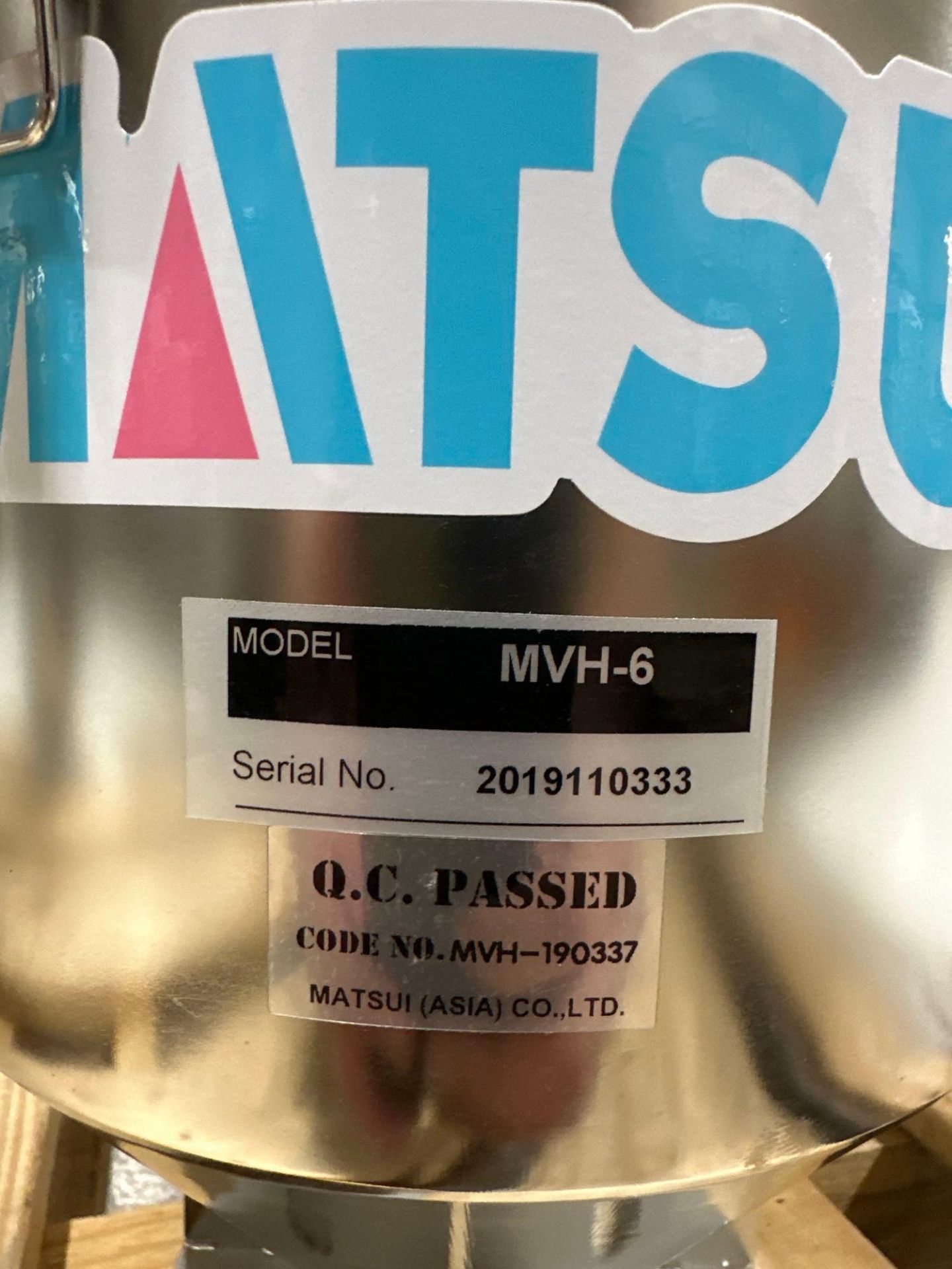 Matsui MVH-6 Loader, s/n 2019110333 - Image 4 of 4