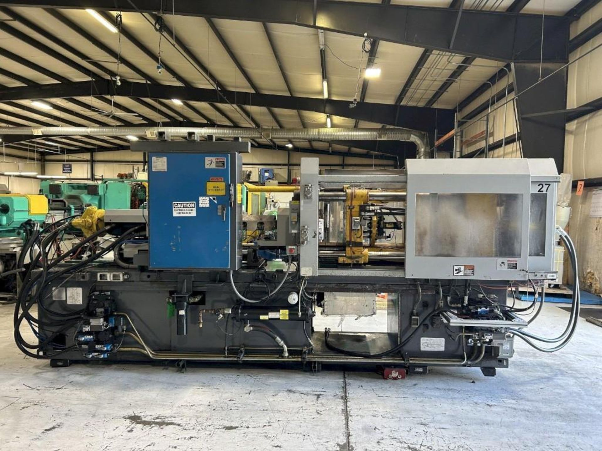 170 Ton Van Dorn 170HT8-1379 Injection Molding Machine, 8oz Shot Size, Clamp Stroke: 17" - Image 4 of 9