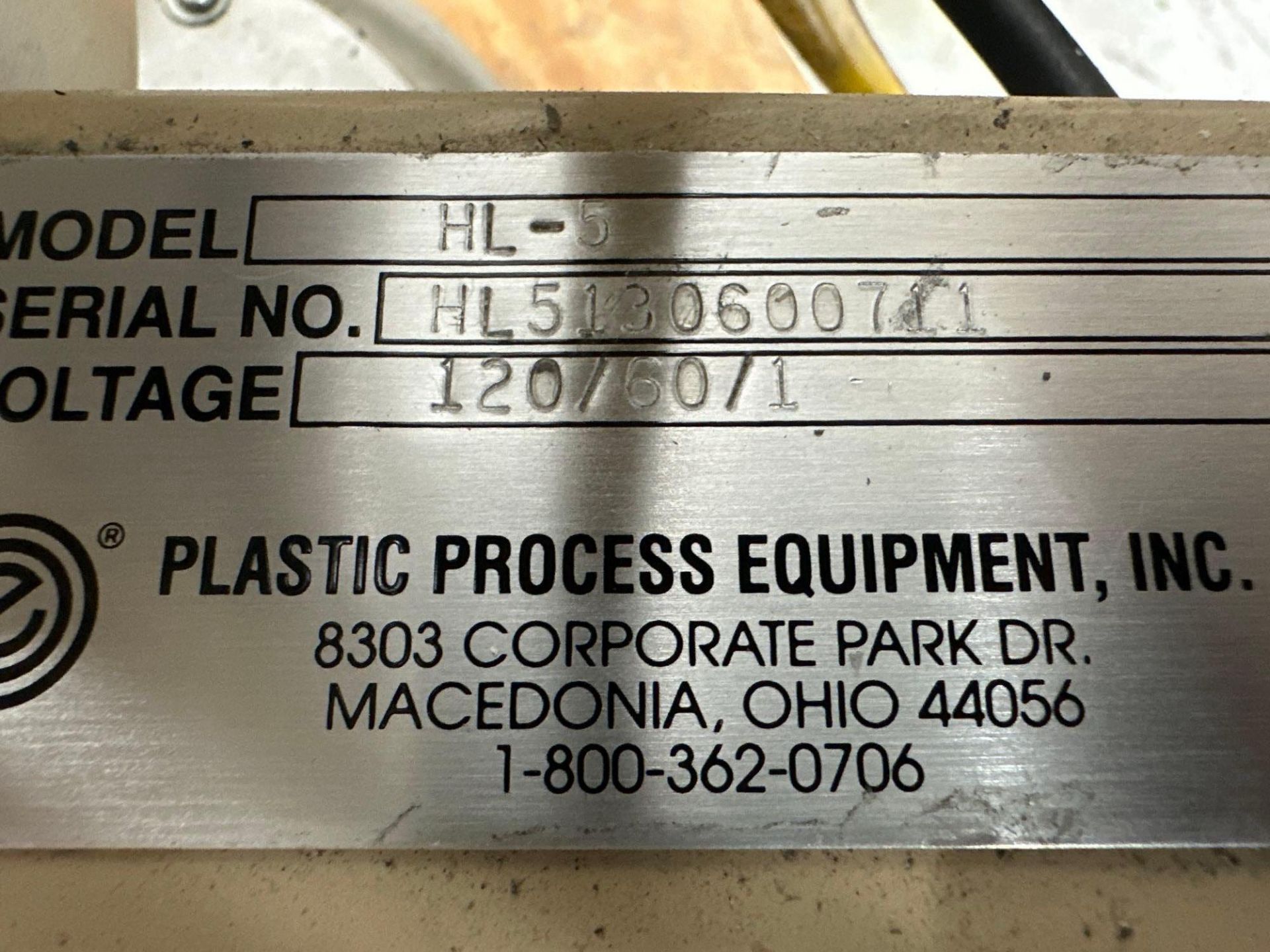Plastic Process Equipment HL5 Material Loader, s/n HL5130600711 - Image 4 of 4