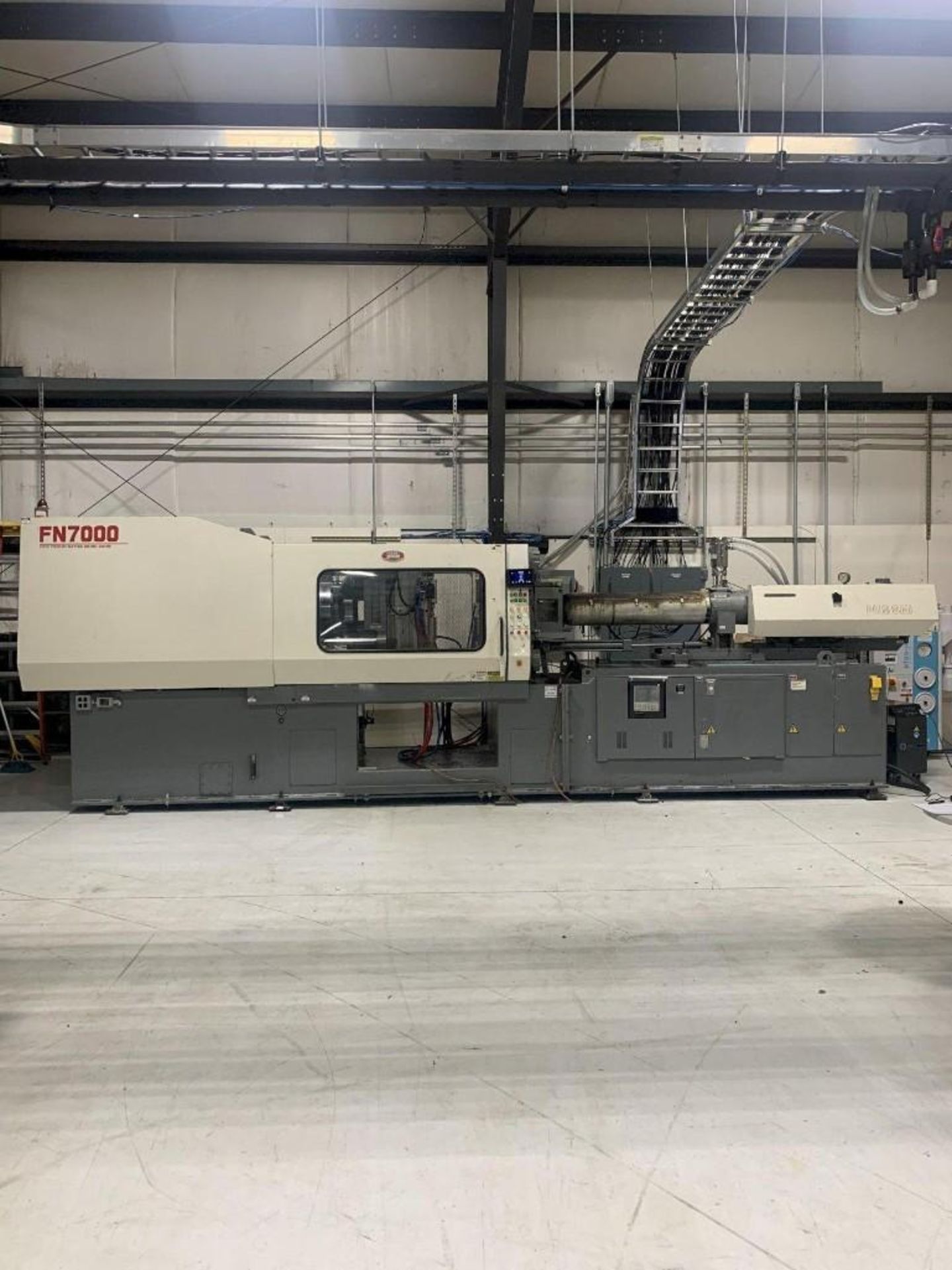 400 Ton Nissei FN7000 Injection Molding Machine, 43oz Shot Size, Screw Diameter: 80 mm