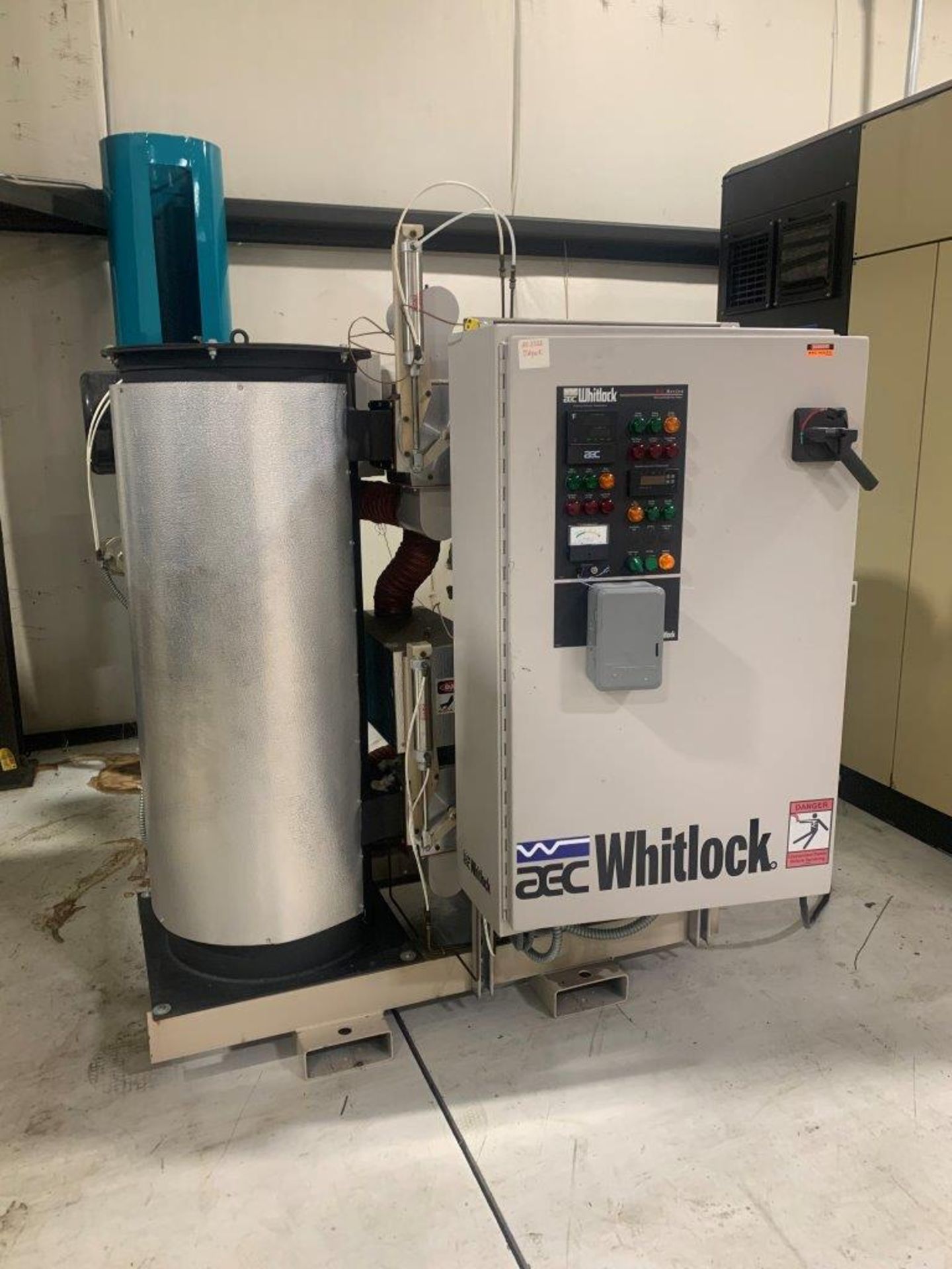 AEC Whitlock WD-350 Material Dryer, Desiccant, . 350 lbs/hr, 480V, 350CFM, 30kw, WD Series Control - Image 2 of 15