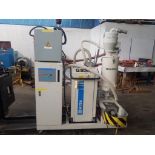 Matsui Used DMZ-40 Material Dryer, Desiccant, with Matsui Jet Loader, 480V, Approx 15-25 lb/hr